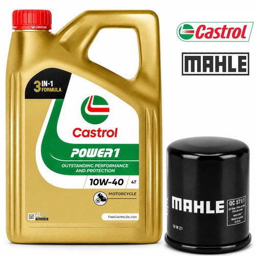 Oil filter castrol 10w40 - filter, +4l