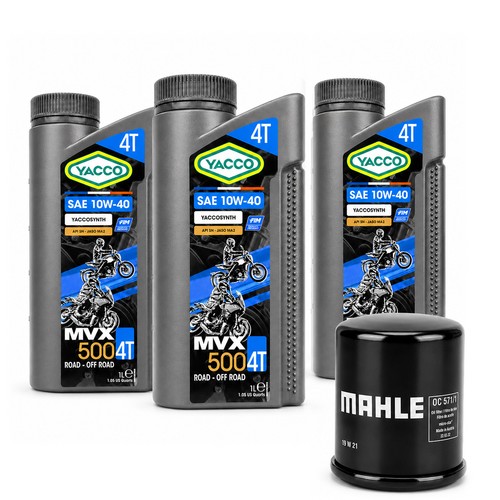 Oil filter yacco 10w40 - 3l,